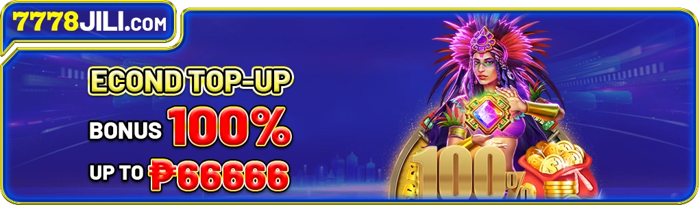 Special signup bonus displayed on 7778JILI homepage